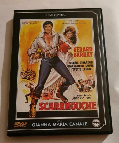 Scaramouche (Gérard Barray) comme neuf, CD & DVD, DVD | Classiques, Action et Aventure, 1960 à 1980, Enlèvement ou Envoi