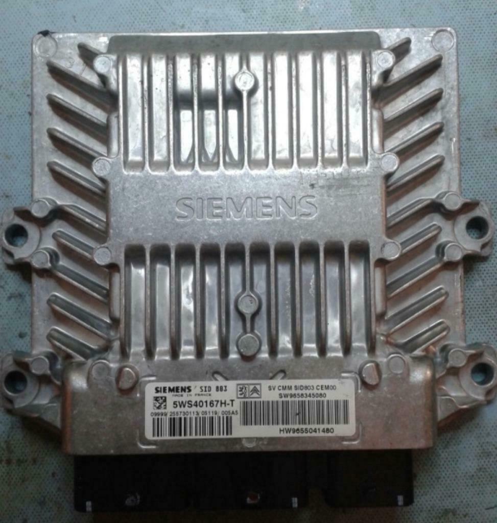 CALCULATEUR Réparation Peugeot 407 SID 803  5WS40167H-T, Enlèvement ou Envoi, Utilisé, Peugeot