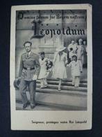 bidprentje  Leopold prière pour le Roi 1940, Zo goed als nieuw, Kaart, Foto of Prent, Verzenden