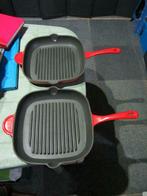 2 poêles à steak grill, Ophalen, Zo goed als nieuw, Overige materialen, Los bestek