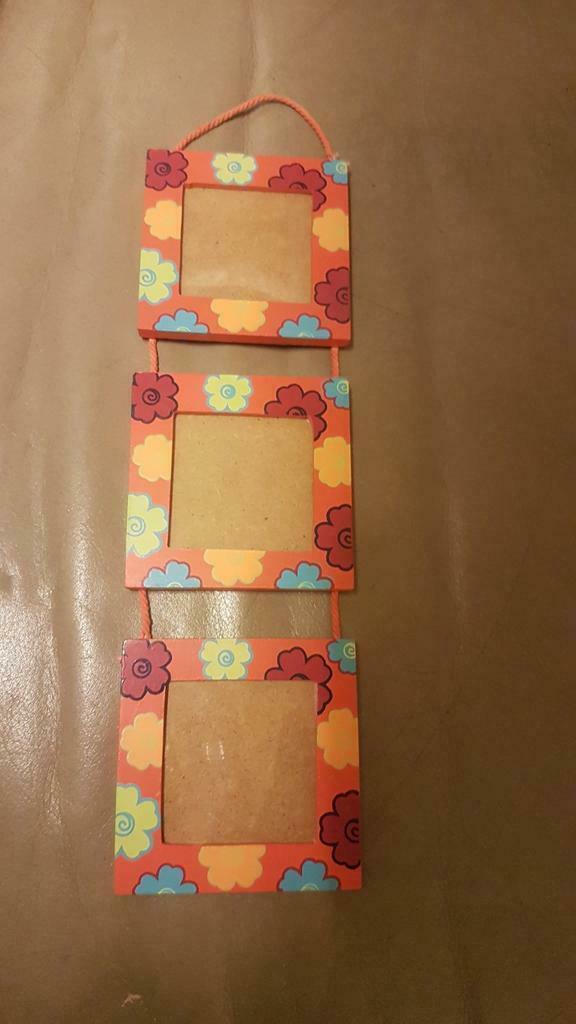 kleine kadertjes die aan elkaar vasthangen / kinderkamer, Huis en Inrichting, Woonaccessoires | Lijsten, Zo goed als nieuw, Ophalen of Verzenden