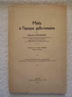 Alsace Champagne Ardenne Lorraine Moselle Metz - rare 1948, Livres, Utilisé, Enlèvement ou Envoi