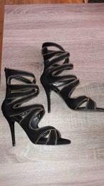 Splendides sandales noires à tirettes talons stilettos - 39, Vêtements | Femmes, Chaussures, Comme neuf, Noir, Sans, Enlèvement ou Envoi