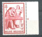 Belgique 1956 TBC Soins infirmiers 8F+4 F plaque 4 **, Gomme originale, Neuf, Autre, Envoi