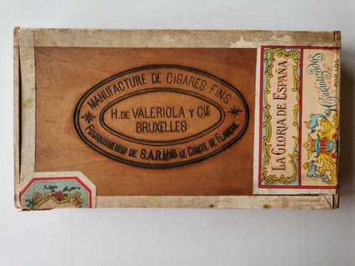 Boîte à cigares - La Gloria de Espana, Antiquités & Art, Curiosités & Brocante, Enlèvement ou Envoi