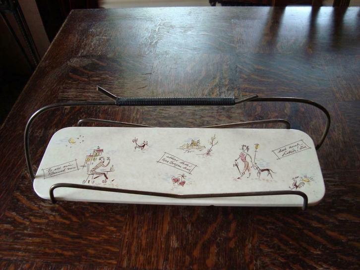 borrel hapjes glaasjes likeur plateau jaren 50-60, Antiek en Kunst, Antiek | Keramiek en Aardewerk, Ophalen of Verzenden