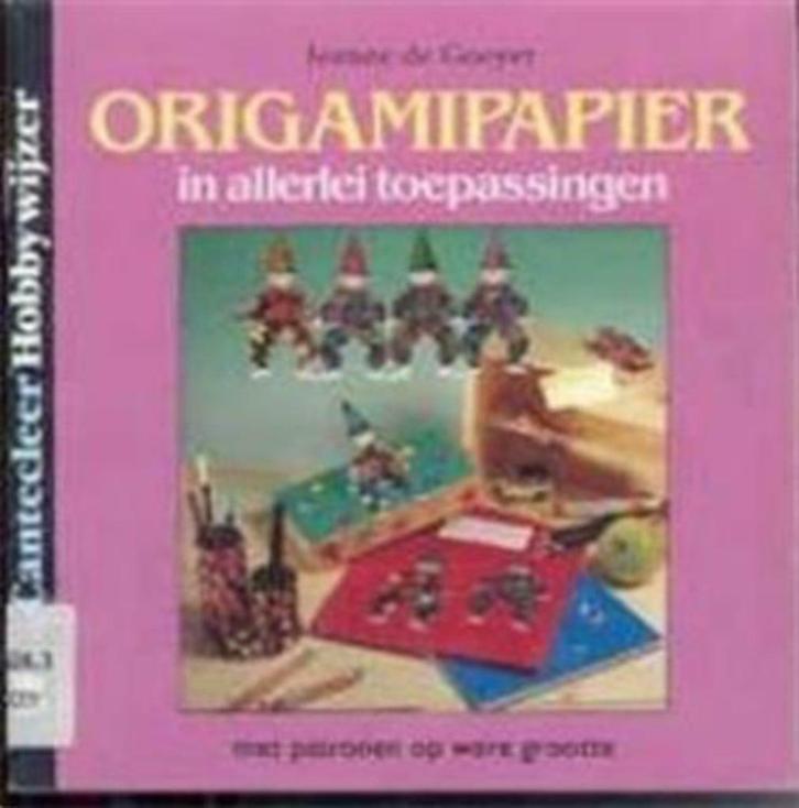 Origamipapier in allerlei toepassingen, Boeken, Hobby en Vrije tijd, Gelezen, Ophalen of Verzenden