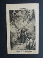 prentje aftreksel Cisbey La vision de Jeanne D'Arc, Verzamelen, Merken en Reclamevoorwerpen, Verzenden, Gebruikt, Overige typen