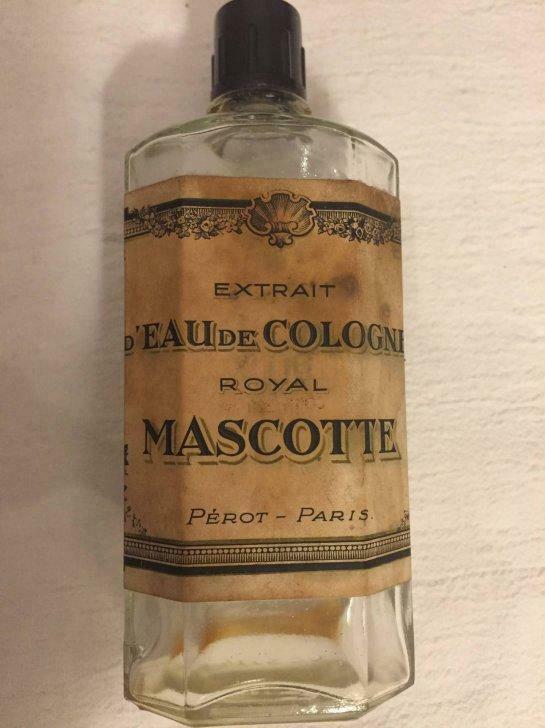 flacon - eau de Cologne - Mascotte - Pérot - Paris 1930', Verzamelen, Parfumverzamelingen, Gebruikt, Ophalen