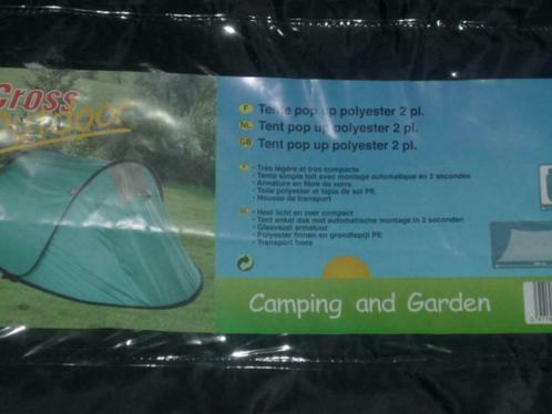 Tente pop up 2 places jamais servi, Caravanes & Camping, Tentes, jusqu'à 2, Neuf, Enlèvement ou Envoi
