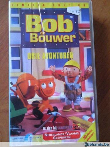 Video met 3 avonturen van Bob de Bouwer, Cd's en Dvd's, Film