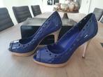 Peeptoes Karen Millen (mt 39) Nieuwstaat!! Nwpr 170eur, Bleu, Enlèvement ou Envoi, Karen Millen, Neuf