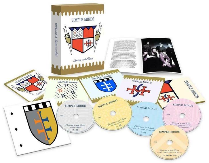 4Cd+Dvd Box Simple Minds Sparkle In The Rain incl Live NIEUW, Cd's en Dvd's, Cd's | Pop, Nieuw in verpakking, 2000 tot heden, Boxset