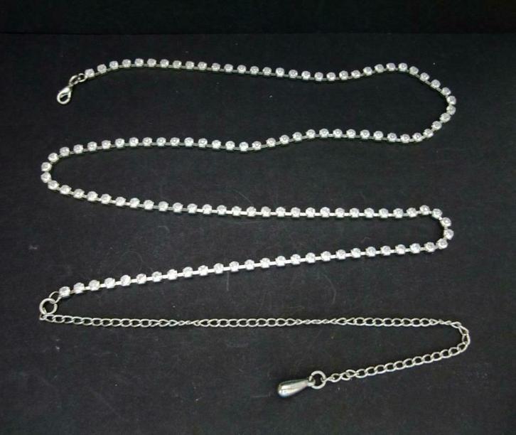 Ceinture - ceinture - collier avec strass - NEUF, Bijoux, Sacs & Beauté, Accessoires Autre, Neuf, Enlèvement ou Envoi