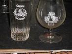 Bierglazen.Rossbrau.Dobbelen.Turf.Kalmthout.Grimbergen.D 83, Ophalen of Verzenden, Zo goed als nieuw, Glas of Glazen, Overige merken