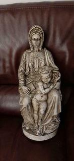 Vierge à l'enfant en terre cuite, Antiquités & Art, Enlèvement ou Envoi