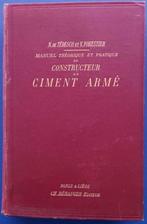 manuel Manuel du Constructeur et Ciment Armé, Livres, Utilisé, Enlèvement ou Envoi
