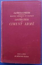 studieboek Manuel du Constructeur en Ciment Armé, Ophalen of Verzenden, Gelezen