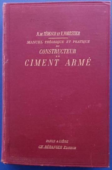 manuel Manuel du Constructeur et Ciment Armé, Enlèvement ou Envoi, Utilisé