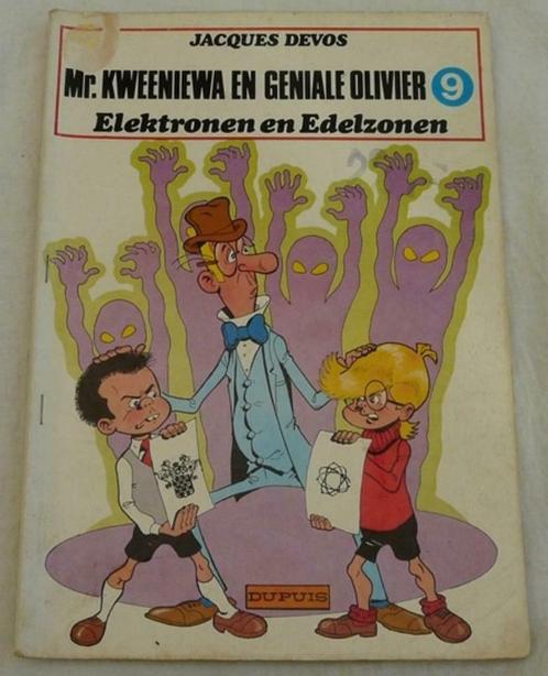 Strip Boek, Mr.Kweeniewa en Geniale Olivier, Nummer 9, 1981., Livres, BD, Utilisé, Une BD, Enlèvement ou Envoi
