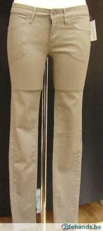 Dames Broek in Taupe maat 26/32., Kleding | Dames, Broeken en Pantalons, Nieuw, Verzenden, Overige kleuren