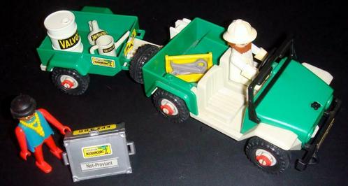 Playmobil 3532: Jeep Safari (Dune buggy) et Remorque, 1981, Enfants & Bébés, Jouets | Playmobil, Utilisé, Ensemble complet, Enlèvement ou Envoi