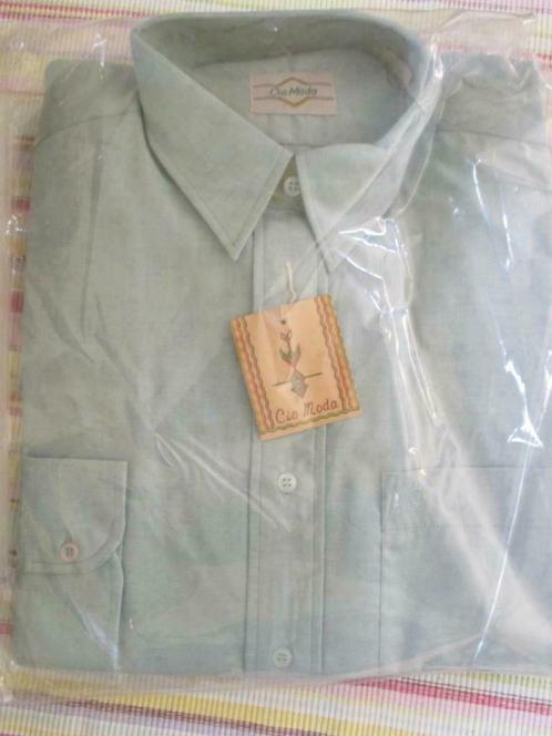 chemise vert tendre Cio Moda M neuve, Vêtements | Hommes, Chemises, Neuf, Enlèvement ou Envoi