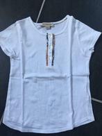 T-shirt blanc Burberry pour fille, Meisje