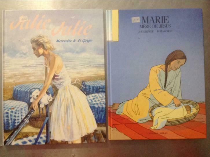 2 Franstalige strips - Julie, Julie en Marie, Boeken, Stripverhalen, Zo goed als nieuw, Meerdere stripboeken, Ophalen of Verzenden
