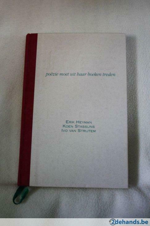 Nieuwstaat : Invers : Poëzie moet uit haar boeken treden ..., Boeken, Literatuur, Gelezen, Ophalen of Verzenden
