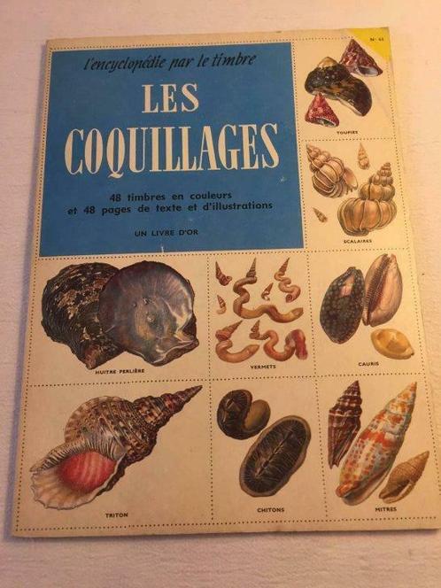 Encyclopédie par le timbre - Les Coquillages - 1958 -, Antiquités & Art, Antiquités | Livres & Manuscrits
