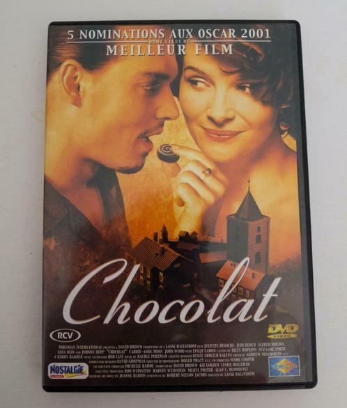 Chocolat avec Johnny Deep et Juliette Binoche, CD & DVD, DVD | Aventure, À partir de 9 ans, Enlèvement ou Envoi