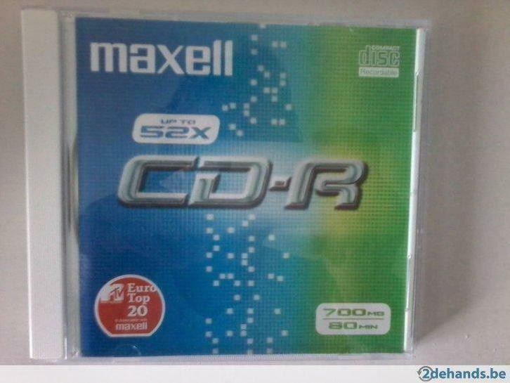 maxell CD-R, Computers en Software, Beschrijfbare discs, Nieuw