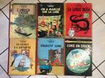 Lot de 6 albums anciens de Tintin - Valeur catalogue = 315€