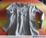 [855]trui grijs K-design large, Kleding | Dames, Ophalen of Verzenden, Gedragen, Maat 42/44 (L), Grijs