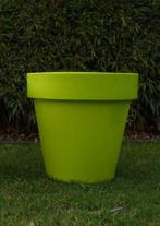 Bloempot groen / bloembak kunststof / promotie, Tuin en Terras, Bloempotten, Ophalen, Kunststof, 40 cm of meer, Rond