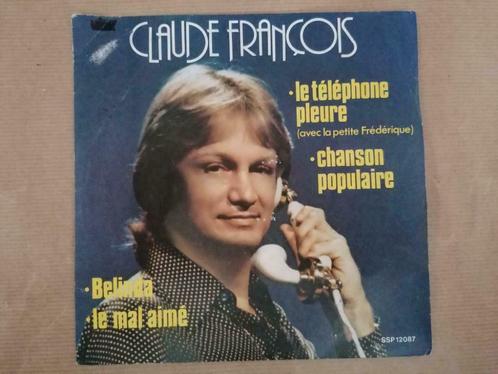 CLAUDE FRANCOIS LE TELEPHONE PLEURE - CHANSON POPULAIRE - BE, Cd's en Dvd's, Vinyl | Pop, Ophalen of Verzenden