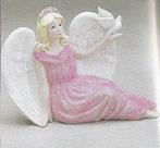 Vredes-engel met duif van wit keramiek (biscuit), Enlèvement ou Envoi, Neuf