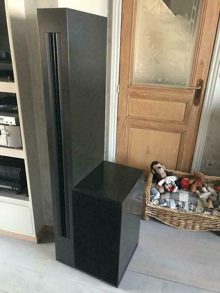 high end luidsprekers Cantara. met magnetostaten, Audio, Tv en Foto, Luidsprekerboxen, Zo goed als nieuw, Front, Rear of Stereo speakers