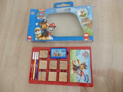 stempelset paw patrol, Kinderen en Baby's, Speelgoed | Educatief en Creatief, Gebruikt, Knutselen, Ophalen of Verzenden