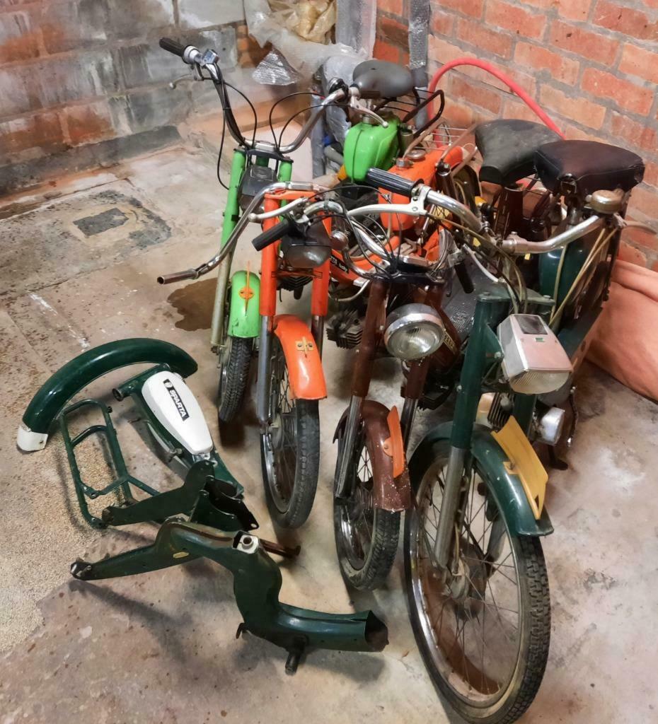 ② Sparta 2x oldtimer brommers voor opmaak of onderdelen — Brommers |  Oldtimers — 2dehands