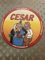 2 identieke bierkaartjes van “Cesardrinks”, Verzamelen, Ophalen of Verzenden, Gebruikt