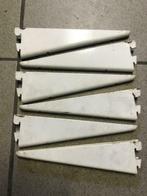 6 Steunen/plankdragers - 20cm (prijs/stuk) (zn4104), Huis en Inrichting, Woonaccessoires | Wandplanken en Boekenplanken, Ophalen of Verzenden