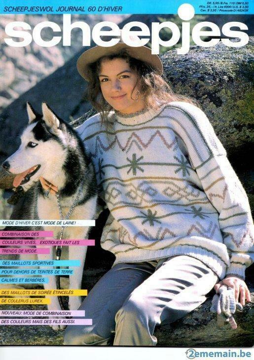 Livre : modèle de trico scheepjes n°60 hiver, Hobby en Vrije tijd, Breien en Haken, Nieuw, Breien, Ophalen of Verzenden