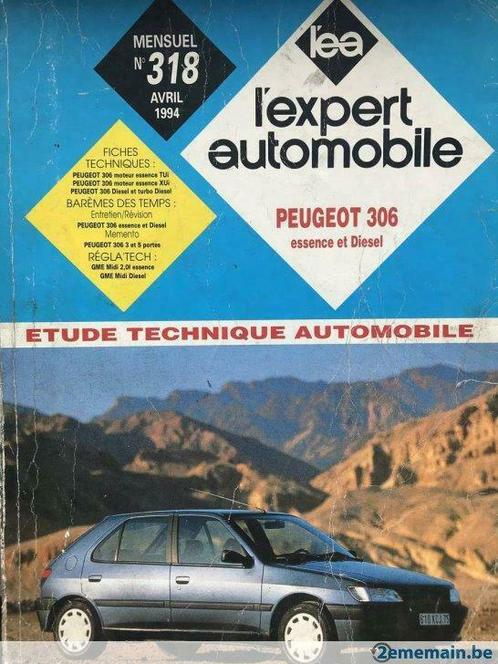 Revue Technique Automobile Peugeot 306 (93->) essence/diesel, Auto diversen, Handleidingen en Instructieboekjes, Ophalen of Verzenden