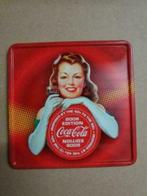 Coca Cola vintage metalen onderleggers., Ophalen of Verzenden, Zo goed als nieuw