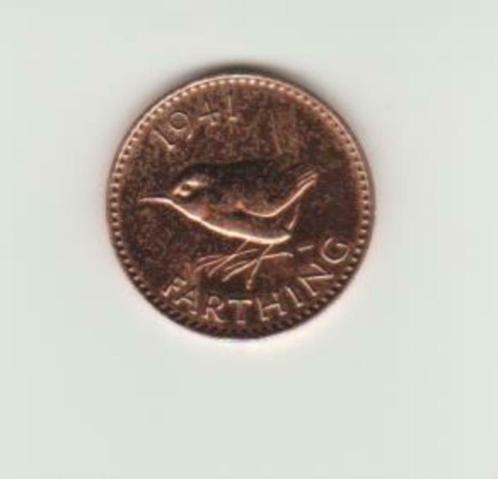 Royaume-Uni 1 farthing 1941 TTB, Timbres & Monnaies, Monnaies | Europe | Monnaies non-euro, Monnaie en vrac, Autres pays, Envoi