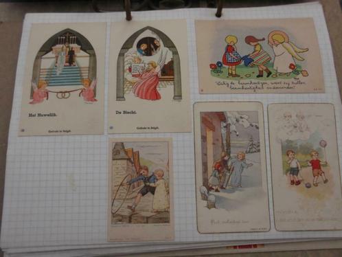 Verzameling oude prentjes, Postzegels en Munten, Postzegels | Volle albums en Verzamelingen, Ophalen of Verzenden