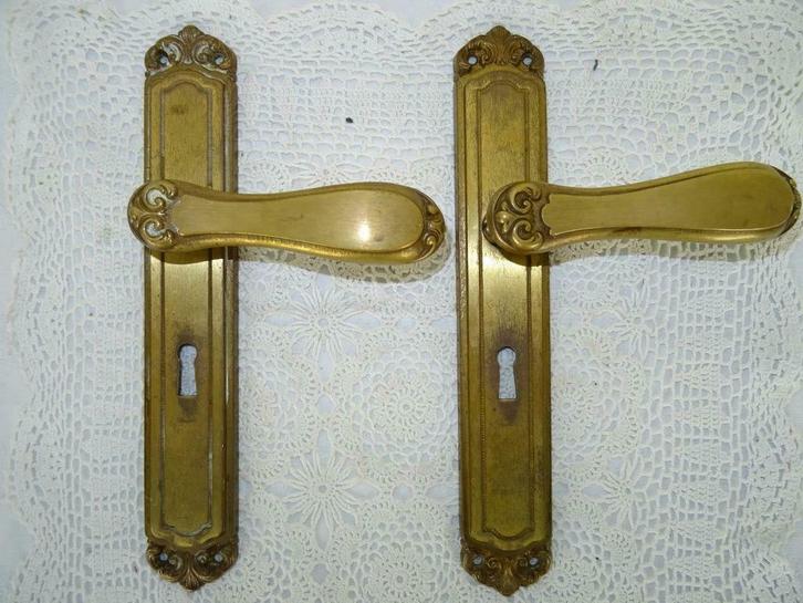 Vintage Italiaans deurbeslag antieke deurklinken curiosa wow, Antiek en Kunst, Antiek | Overige Antiek, Ophalen of Verzenden