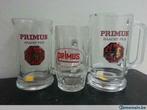 3 chopes à bière PRIMUS, Collections, Utilisé, Enlèvement ou Envoi